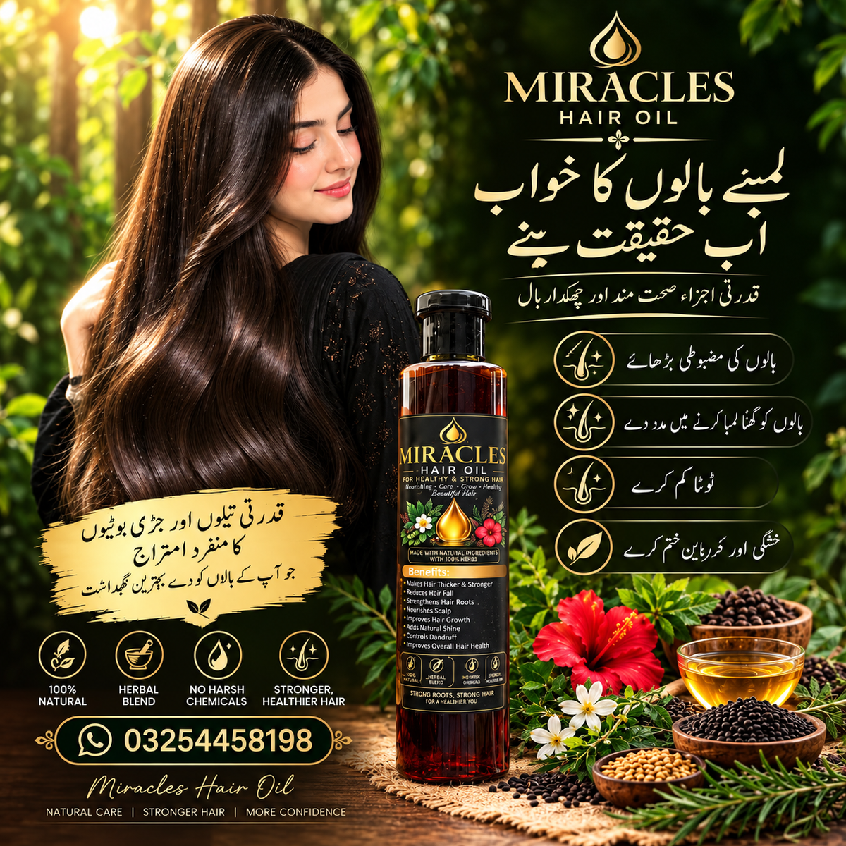 Miracles Hair Oil – 200ML